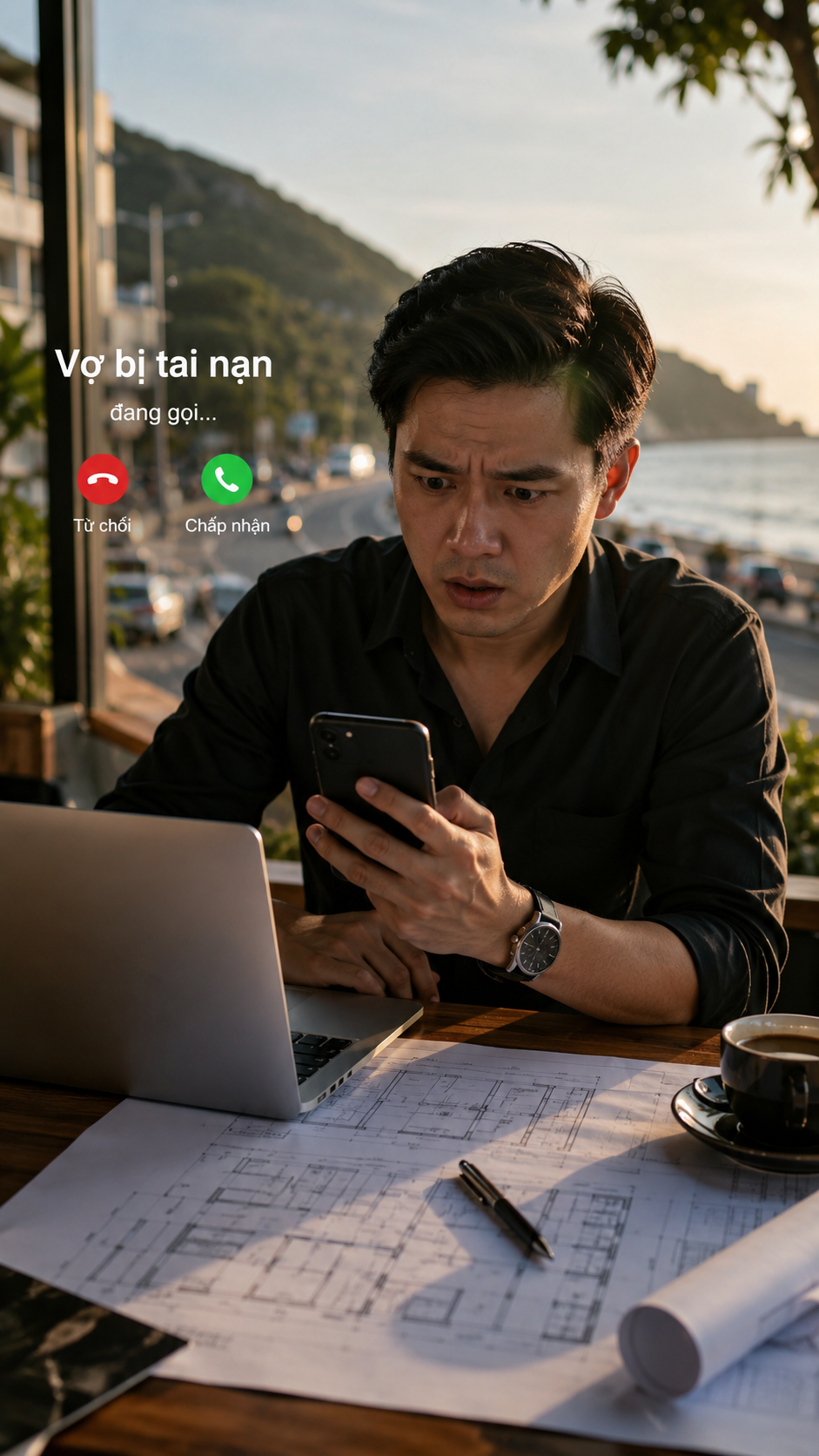 Nhận cuộc gọi khẩn cấp