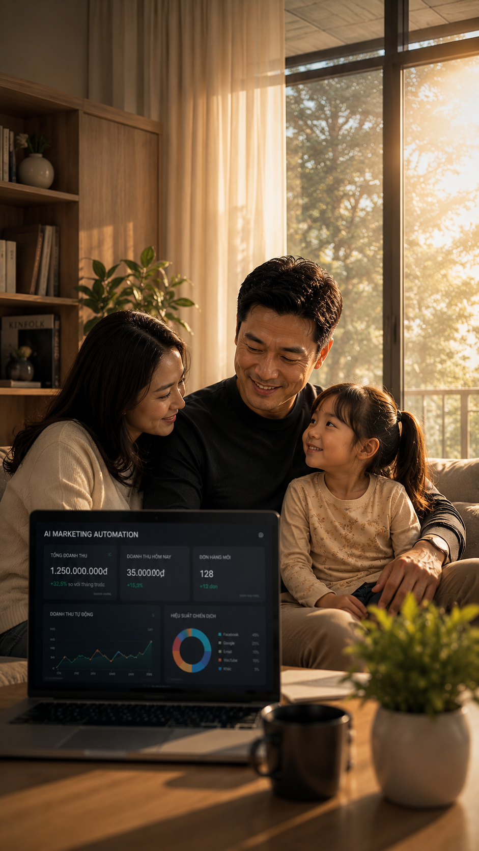 Tự do tài chính cùng gia đình